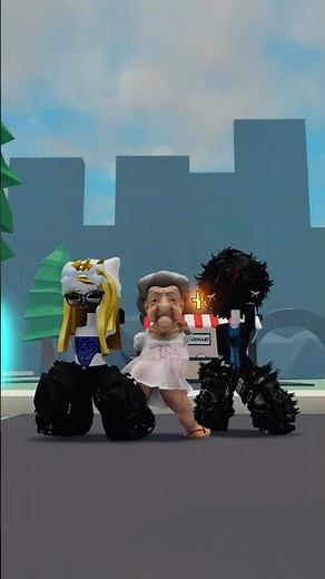 ¡La abuela más divertida baila con todos en Roblox!
