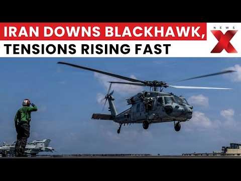 Iran Downs US Blackhawk After F-15E Crash | Multiple American Aircraft Lost? | Latest News | NewsX