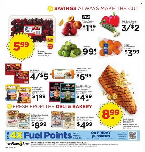Food 4 Less Weekly Ad (US) - 06/19/2024 - 06/25/2024