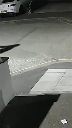 Knifeman pulls a huge blade and lunges repeatedly at a victim in broad daylight on a quiet residential cul-de-sac in Southall, west London.CCTV shows the pair tussling in the middle of Beresford Road at 9:39pm last night, until the attacker in a dark hoodie whips out the massive knife and starts stabbing wildly.The terrified victim in a light hoodie dodges the blade, breaks free and sprints for his life.The knifeman then casually strolls off down an alley like nothing happened.No arrests yet.Sad