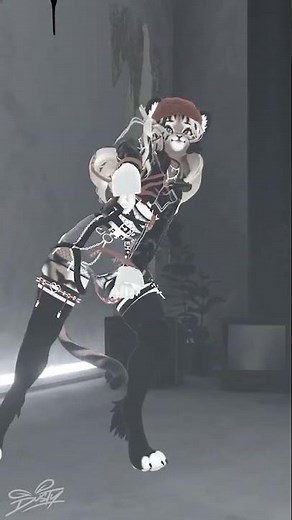 VR Freestyle Dance 🐅 Full Body Tracking in VRChat | “Guest Room” by Echos