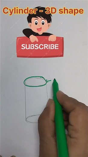 Basic Geometry Shape - 3D Cylinder And their Properties