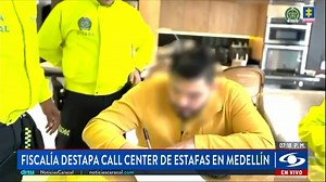 La Fiscalía desmanteló una red criminal que operaba desde Medellín ofreciendo falsas inversiones en criptomonedas. Maximiliano Ronquillo, ciudadano mexicano, fue capturado como pieza clave del esquema, que habría apropiado 71.000 millones de pesos entre 2021 y 2025. Siga la señal de Noticias Caracol en Vivo en noticiascaracol.com | Noticias Caracol