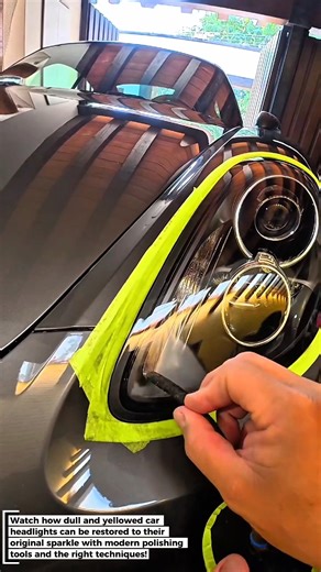 Transform Dull Car Headlights into Sparkling New with Modern Tools!