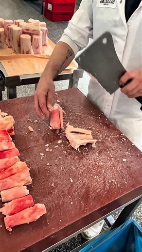 Bone marrow stripping process