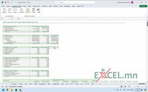 Finance-XL загвар дээр тодруулагын тайлан гаргах техникийн зөвлөмж 🤓 | Excel Mn