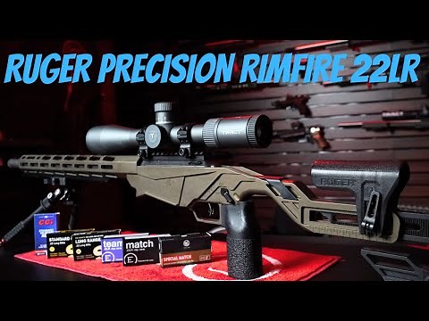 Ruger Precision Rimfire 22LR Ammo Test // Budget Accurate 22 Rifle?
