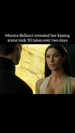 CinePaglu | In this scene from The Matrix Reloaded (2003) Monica Bellucci revealed that her memorable kissing scene in The Matrix Reloaded took an... | Instagram