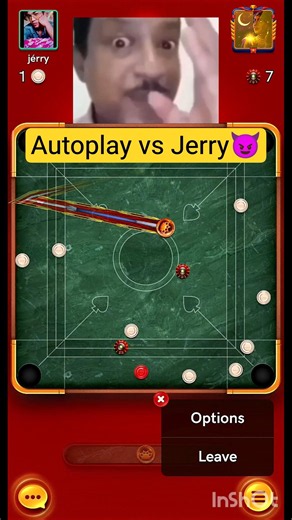 AUTOPLAY vs Jerry 😈 carrom king