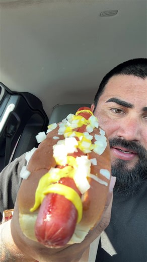 Freddys all beef hotdog meal🌭#fyp #hotdog #food #eating #freddys