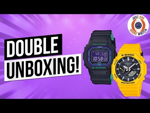 Double Unboxing! Why Am I Stocking Up On G-Shocks?