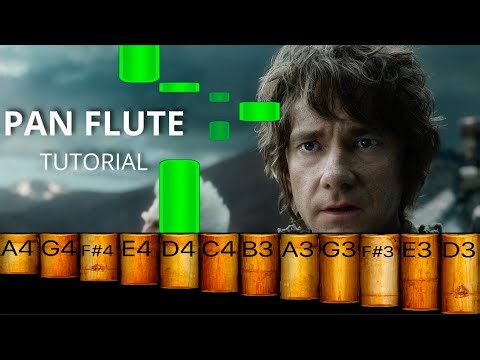 The Hobbit – Misty Mountains (Pan Flute Tutorial)
