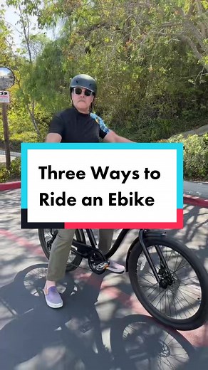 Three Ways to Ride an Ebike