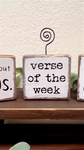 Rustic Wood Block Signs: It's All About Jesus, Verse of the Week, Make Heaven Crowded - Etsy