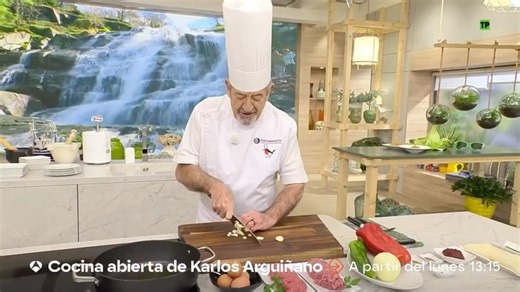 Antena 3 on Instagram: "A partir del lunes, nuevos programas de Cocina abierta con Karlos Arguiñano: “¡Pintaca!” Nuevos programas, nuevas recetas, nuevos trucos de la mano de @KArguinano #CocinaAbierta #ArguiñanoHoy 🙌"