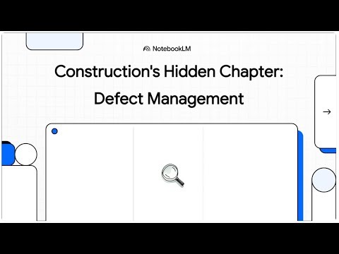 Constructions Hidden Chapter: Defect Management