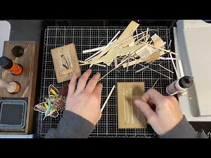 Scrap card tutorial. Ink box/Etsy update at the end of the video.