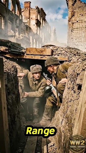 PPSh 41 in the Trenches of Stalingrad, 1942 Soviet Close Quarters Firepower