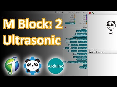 2 : Interfacing Ultrasonic Sensor with Arduino in Mblock