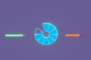 Modular 3D progress bars | 3D GUI | Unity Asset Store