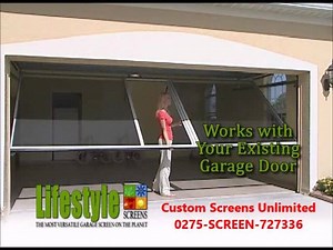23K views · 82 reactions | A GARAGE SCREEN DOOR? YES! Finally, a garage screen door that works with your existing garage door! | Lifestyle Screens | Facebook