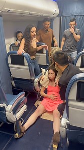 She went into labor on an airplane 😳 This video was created by Network Media, Dramaland, and Marissa M. | Dramaland
