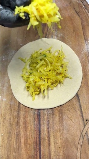 Mooli Paratha Recipe | Crispy Radish Paratha ASMR | Desi Breakfast #shorts