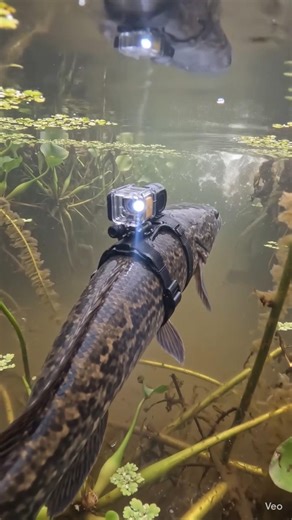 Giant Snakehead Fish #viral #trending #microcamera #pov #viralvideo #viralshorts