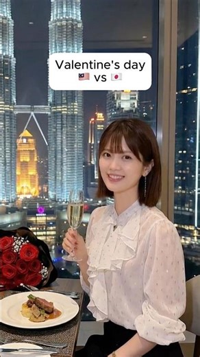 How to celebrate Valentine’s Day?? Malaysia vs Japan 💗