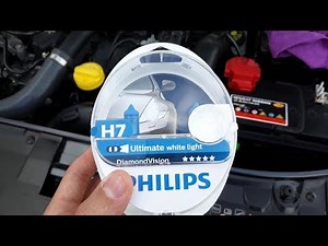 Philips Diamond Vision H7/55W Vs Osram H7/55W