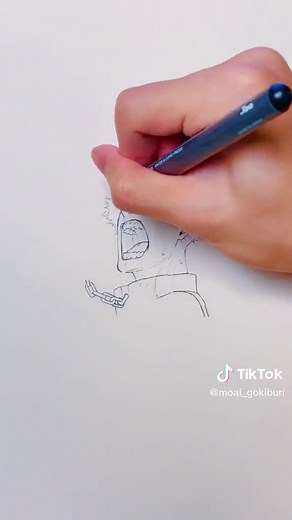 ブルーロックのキャラクターを一発描き