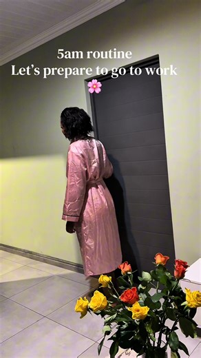 Morning Routine Preparation for a Nurse's Shift