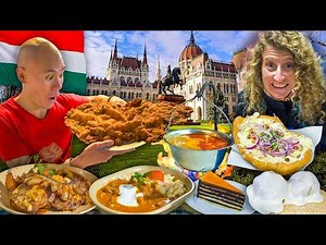 48 Hour HUNGARIAN FOOD TOUR in Budapest! LÁNGOS, SCHNITZEL, TÚRÓ RUDI + 14 MUST TRY Foods in Hungary
