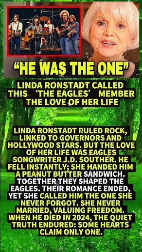 Linda Ronstadt Called This ‘The Eagles’ Member The Love Of Her Life #Shorts #viral