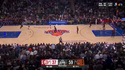 I get why people look at the Knicks daring Dyson Daniels to take and make 3s and think he's the issue with the Hawks' half-court offense. I also watched them get good looks basically every time he played out of the pocket or set an exit screen, and dudes just missed shots.