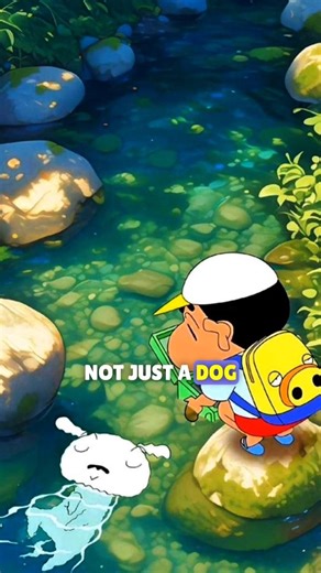 “Shinchan Aur Shiro Ki True Friendship 😭”#shorts #anime #cartoon #shinchan