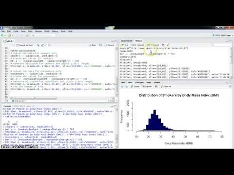 Lab 2, Part 3: Script and Output files in R / R Studio