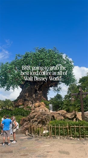 📍 Kusafiri Coffee Shop and Bakery, Africa - Disneys Animal Kingdom Theme Park The coconut flavored iced coffee is one of my musts while in Disney! Have you tried this coffee? What’s your favorite coffee in Disney? | Brooke - Dreambiginasmallworld