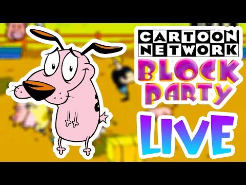 Playing Cartoon Network: Block Party GBA LIVE