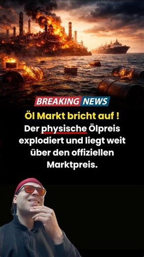 Physischer Öl Preis explodiert !