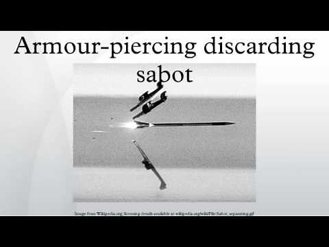 Armour-piercing discarding sabot