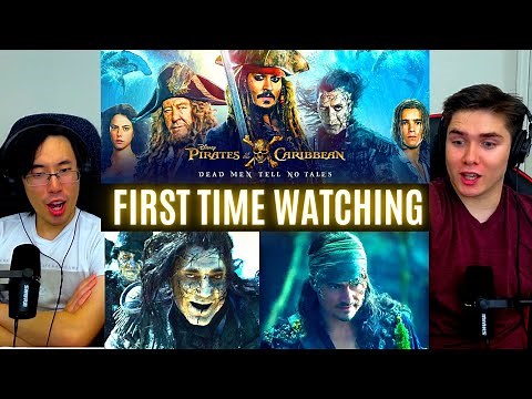 REACTING to *Pirates of the Caribbean 5: Dead Men Tell No Tales*WILL IS BACK?? (First Time Watching)