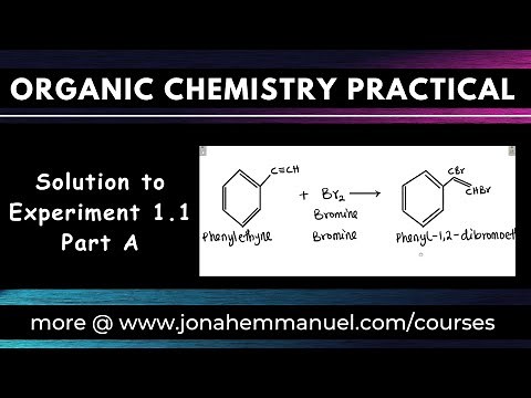 Organic Chemistry Practical Experiment Solution. #jonahemmanuel #organicchemistry