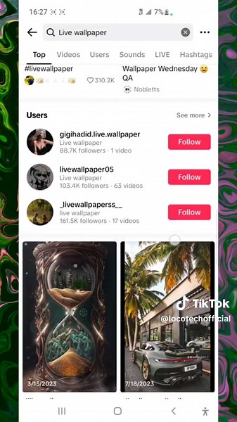 How to Set Live Wallpaper on Samsung Devices