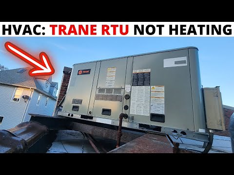HVAC: TRANE RTU Not Heating (Controls Upgrade And Troubleshooting/Diagnostics) Trane Voyager Series