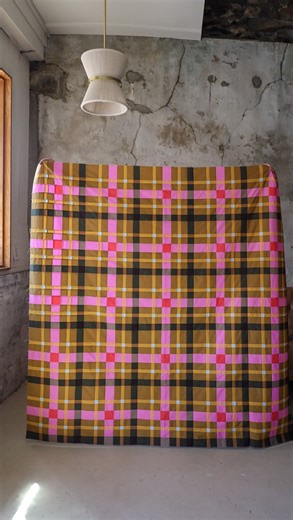 Lo & Behold Stitchery on Instagram: "here she is! 🤩💅🥳 my new Petite Plaid quilt pattern releases a week from today on October 16th! I can’t wait to show you all that I have planned with this one! What do yall think about the cover girl?? 🥰 . #petiteplaidquilt #loandbeholdpatterns"