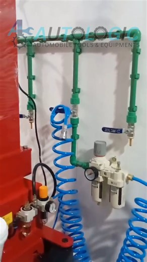 AUTOLOGIC on Instagram: "This video is fantastic for showcasing the professional installation and high-quality equipment provided by Auto Logic! It highlights the ATS ELGI Tyre Changer, the compressor, and the neat PPR piping. Workshop Goals Achieved! 🛠️ Check out this clean and professional tyre workshop setup featuring the robust ATS ELGI Tyre Changer, powered by a heavy-duty compressor, and connected by our durable, leak-proof PPR compressed air piping system. At Auto Logic, we don't 