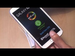 Samsung Galaxy Note 2 Unboxing / Setup / First Look