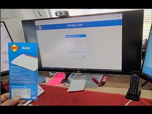 Connecting the Fritzbox 7590 to DSL internet with 1&1 internet access data. AVM router