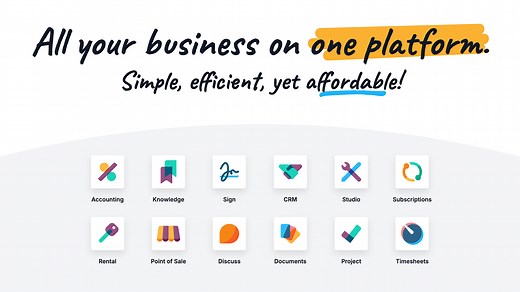 ERP y CRM de código abierto | Odoo